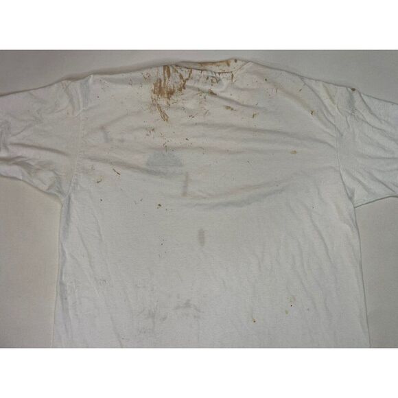 VINTAGE Trans America 1993 USA Graphic T-shirt Men XL White 90s Single Stitch - Picture 7 of 9